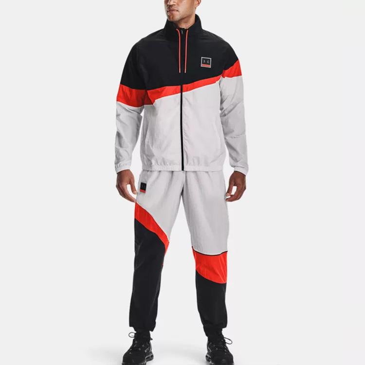 Under Armour Модная повседневная куртка с цветным блоком и логотипом, мужские куртки, черные 1366219-001