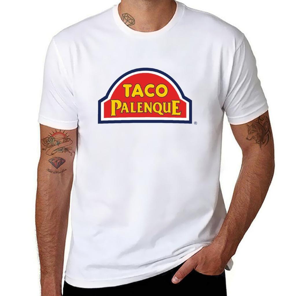 Taco Palenque Mexican Grill TShirt Basic Daily Outfit Short Sleeve Tee