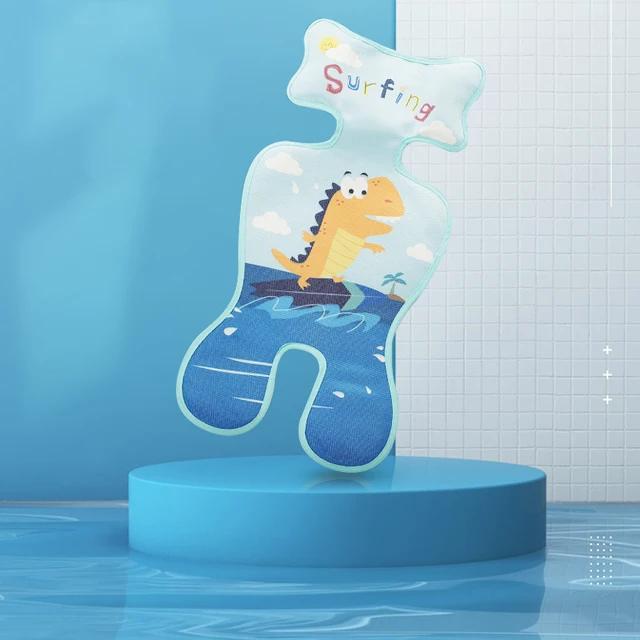 Летняя охлаждающая подкладка для коляски 3D воздушная сетка дышащий коврик подушка для сиденья детской коляски мягкий матрас аксессуары для подкладки коляски 33X70СМ