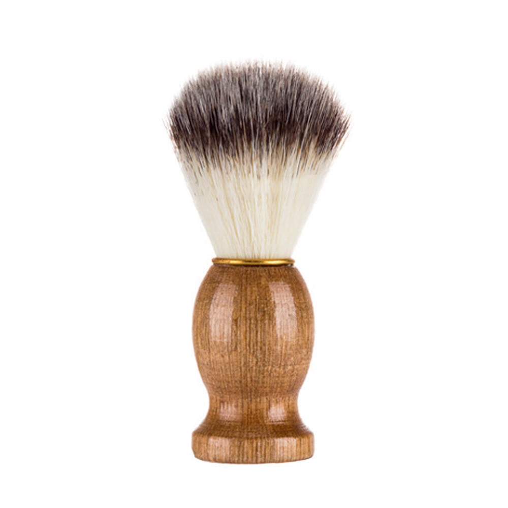 Мужская кисть для бритья Bear Brush Best Badger Hair Shave Wood Razor Barber Tool