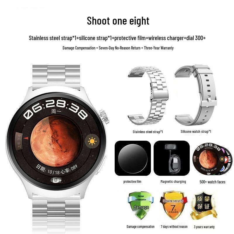 Смарт-часы серии Planet: Многофункциональный Bluetooth с NFC, Спорт и здоровье, Оплата, Звонки и голосовой помощник