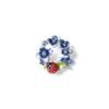 Hydrangea Ladybug Brooch VBRV3163 UB [Vendome Boutique] &
