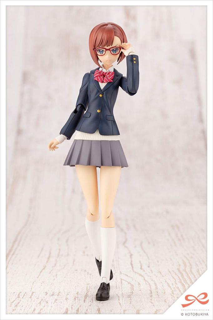 Tsuya Sosai Garden Kotoriyu Koyomi High Height 153mm Scale Plastic Model JK002 Girls' [Reiho School/Winter Clothes] Approx. 1/10