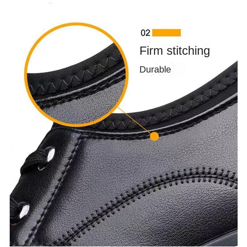 Мужские кожаные туфли на шнуровке, трендовые удобные туфли на плоской подошве в деловом стиле, офисная мужская обувь для повседневного использования