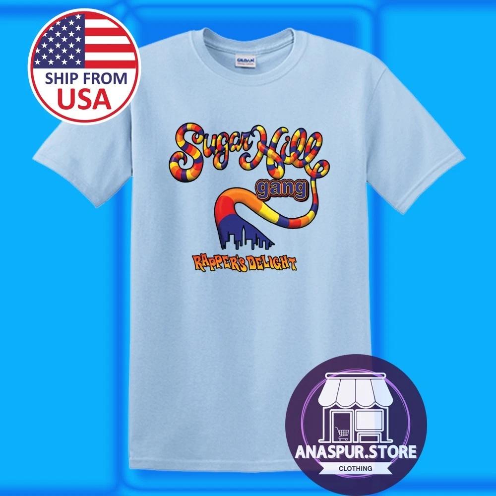 Sugarhill Gang Delight Retro Men's Light Blue Size S-5XL