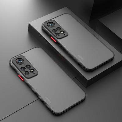 Полупрозрачный матовый чехол для Xiaomi Redmi Note 12 12S 13 11S 11 Pro 10 10S 9 8 7 Redmi 13C 12C 13T 12T 14T A3 10C 14C Poco M6 F6 чехол защитный бампер