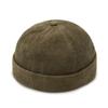 Cotton Round Hat Corduroy Skullcap Hat Cap Casual Hip Hop Hat  Unisex