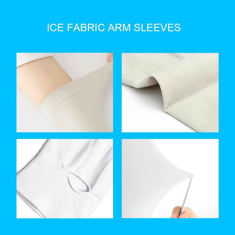 УФ-защитные нарукавники для мужчин и женщин, охлаждающая защита, дышащие эластичные летние виды спорта