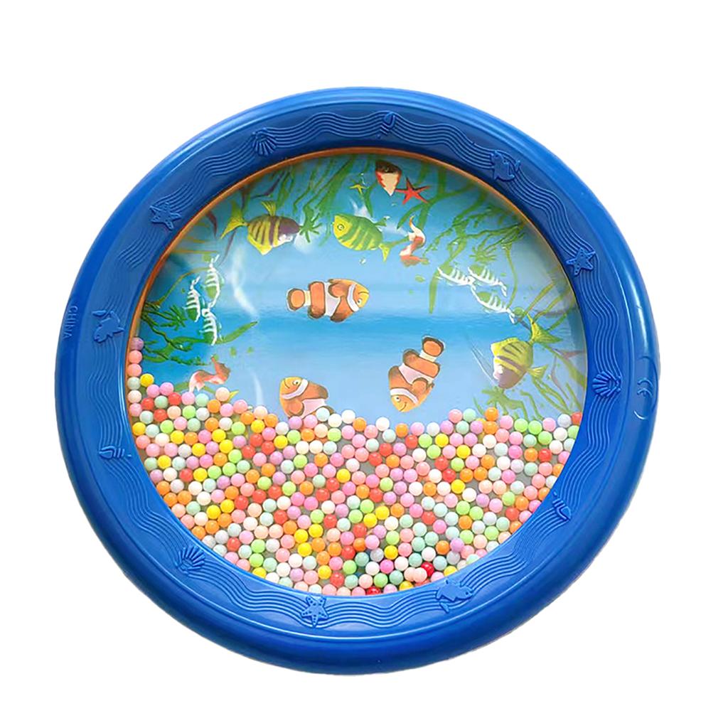 Wave Bead Ocean Drum Plastic Educational Gentle Ocean Sound Drum Percussion for Children Adults