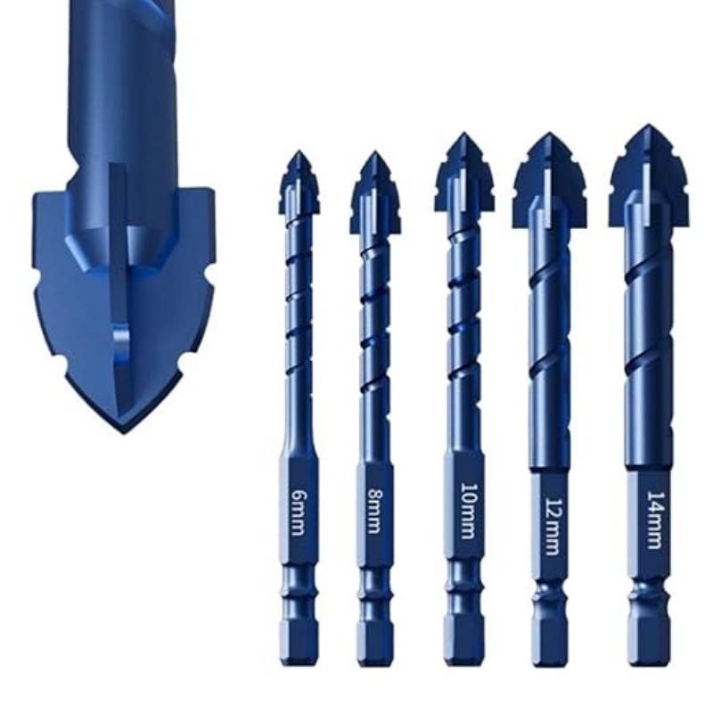 High Hardness Eccentric Drill Precision Drilling 6/8/10/12/14mm Glass Tile Ceramic Punching Rock Slab Drill Bit Offset Cutting