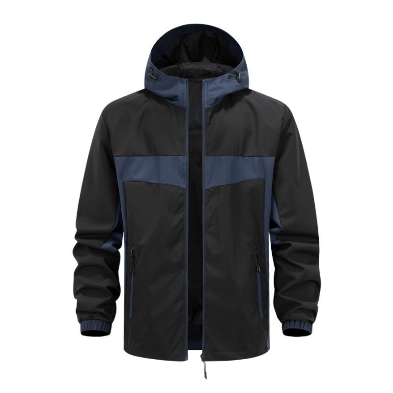 Men S Loose Workwear Short Hooded Jacket Casual Spring Top