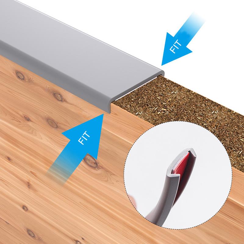 400 см/рулон ПВХ уплотнительная лента самоклеящаяся кромка декоративная мебель шкаф