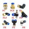 4 6 8 10 12 14 16 мм Трубка к 1/8" 1/4" 3/8"1/2" BSP PC PCF PL PLF SL PB PD PX PH Пневмофитинг Быстроразъемное соединение Нажать для соединения Отпустить