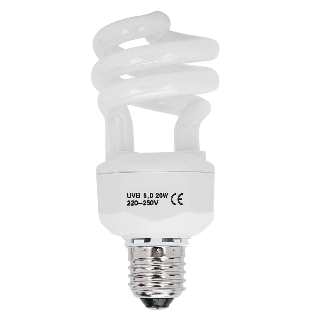 Reptile UVB Energy Saving Lamp Tortoise Lizard Calcium Supplement Plant Ultraviolet Light5.0 20W