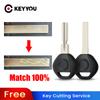 With Cutting Car Transponder Chip Key Shell Case Fob For BMW 3 5 6 Series X3 X5 Z4 Z8 for E36 E34 E38 E39 With HU92/HU58 Blade