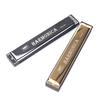 24-Hole Key Harmonica Tremolo Harmonica Double Row Blues Played By C
