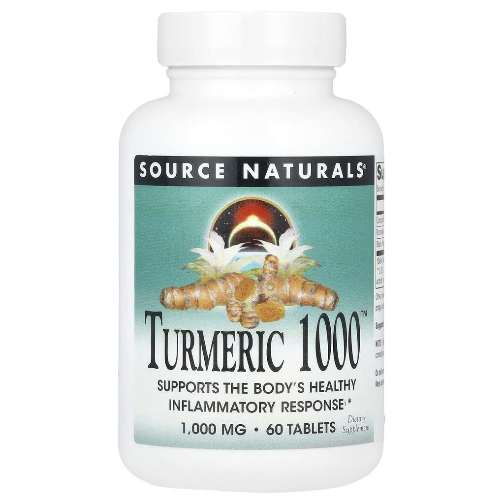 Turmeric 1000™, 1,000Mg, 60 Tablets