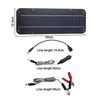 30W Solar Panel 12V Trickle Charger Battery Charger Kit Maintainer Boat Car RV IP65 Waterproof Rating Car Accessories