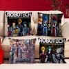 Мультяшная Наволочка R-Robotech Полиэстер Подушки для Дивана Декоративные Подушки-Пледы Украшение Дома Наволочка