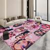 Lovely Bratz cartoon printed  Floor Mat Kids Room Bedroom Decoration Balcony Anti-Slip Doormat Living Room Welcome Rug
