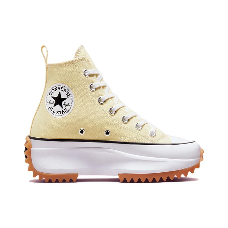 Converse Кроссовки унисекс Run Star Hike Grey Lemon Gum Желто-белые A02132C