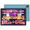 Android 15 Light Expandable Up To 6000mAh High 8MP IPS HD Japanese Instruction Manual Included Tablet, 10.1-inch, Blue, 12GB+64GB, Wi-Fi Model, 1TB,