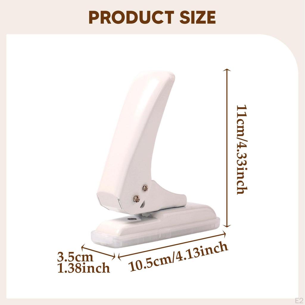 Одиночный дырокол, вместимость 40 листов, сверхмощный, с экономией труда, ручной дырокол для карточек, искусства