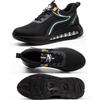 ZLMY Safety Shoes Men Air Cushion Steel Toe Sneaker Puncture Proof Sport Work Shoes Man Big Size 48 Safety Work Boots Breathable