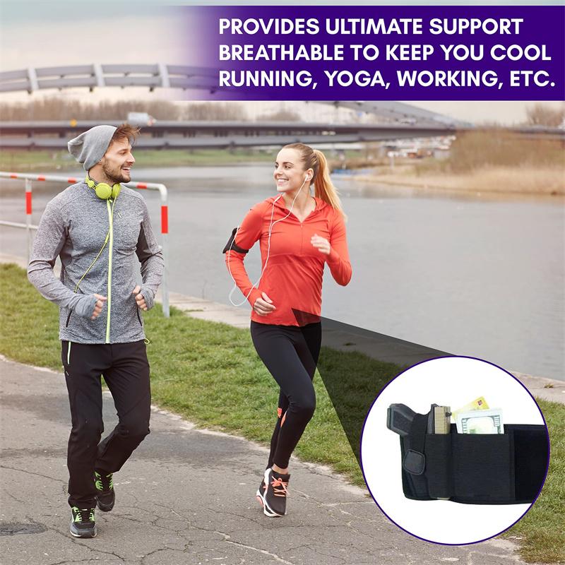 Тактический ремень кобура Кобура для пистолета Эластичный широкий ремень Охота на открытом воздухе Портативная скрытая кобура для пистолета чехол для пистолета