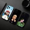 Чехол для телефона Singer B-Billie E-Eilish-H для iPhone 17pro,16,15,14,13,12,11 Plus,Pro Max,XS,Мягкий силиконовый черный чехол