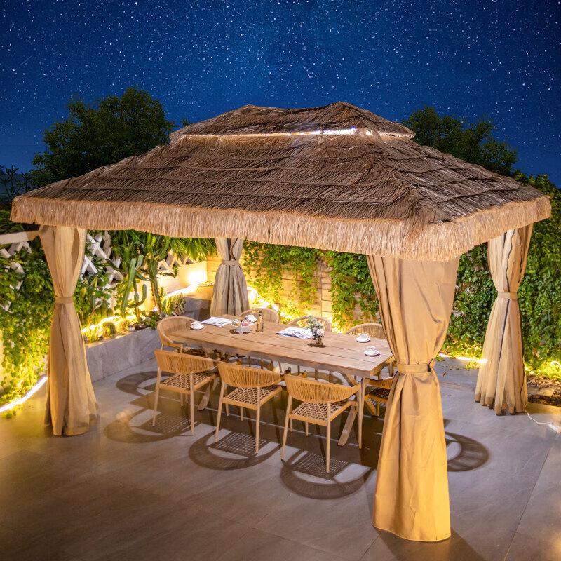 Outdoor Thatched Gazebo Pavilion