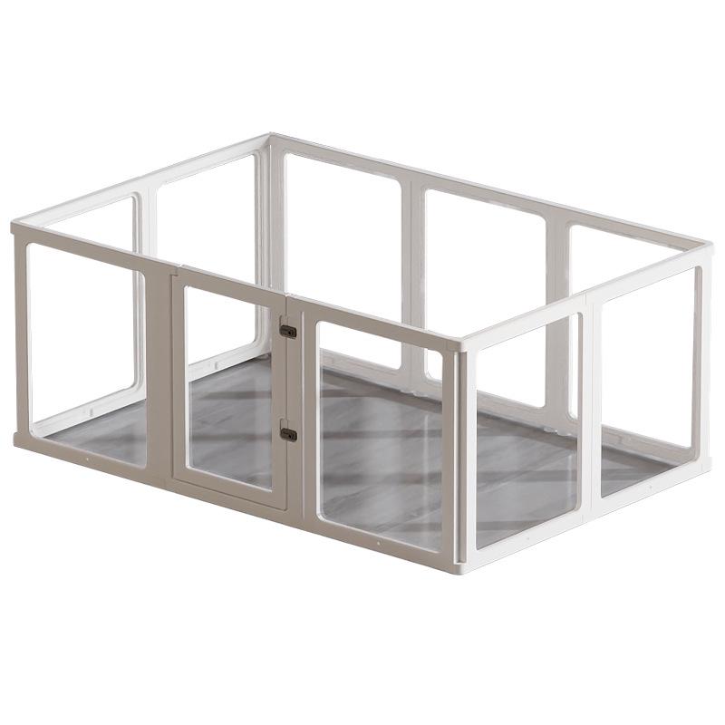 Прозрачный Высокий Акриловый Барьер для Питомцев для Использования в Помещении - Подходит для Собак Типа Той-терьер, Бишон-фризе, Корги