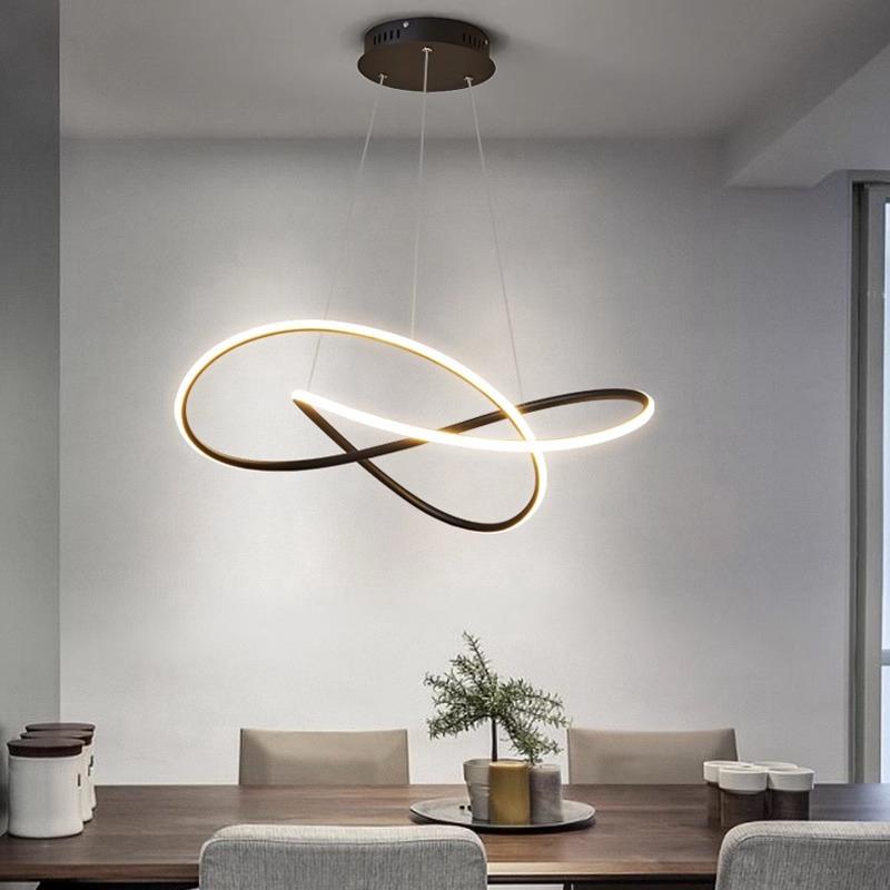 Modern LED Pendant Light For Living Room Dining Room Hall Bedroom Hotel Hanging Lamp Indoor Home Decor Lighting Fixture Luster