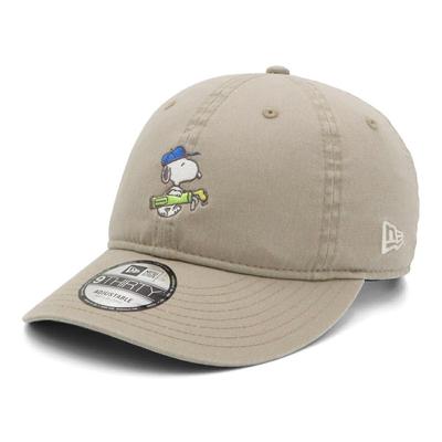 Кепка для гольфа New Era 9THIRTY EasySnap 14676924 NER36G6632 Галька Бежевый Peanuts Snoopy PEANUTS Коллаборация Специальный заказ ONSPOTZ Шляпа 930 Унисекс Солнце