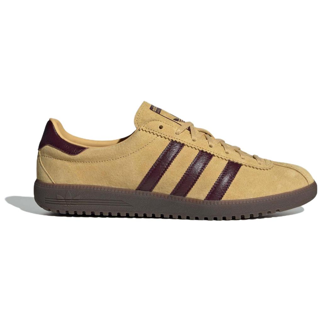 Adidas Originals Bermuda Comfortable Non-Slip Durable Low-Top Skate Shoes Unisex Sneakers Yellow JI4279