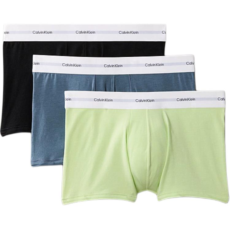 Calvin Klein Удобные эластичные боксеры-брифы со средней посадкой, дышащие, мужское нижнее белье LV00NB4263-VVS