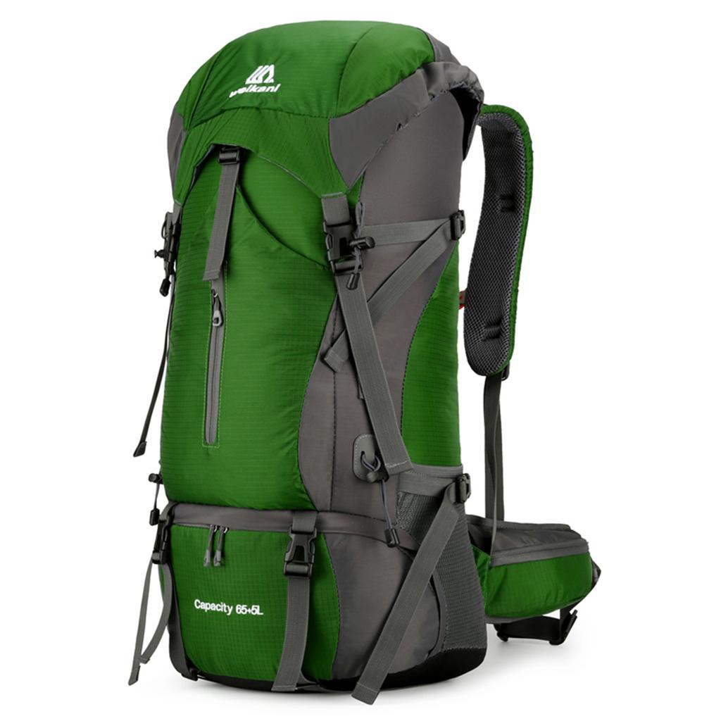 Hiking Backpack 70L Extra Large Backpack for 3-5 Days Water-resistant Climbing Camping Backpack
