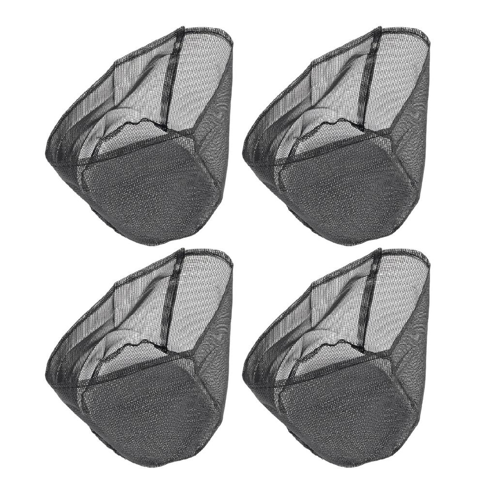 4pcs Aquatic Pond Planting Bags Reusable PVC Mesh Water Garden Pond Plant Pot Breathable Lily Plant Pots for Pond Bog