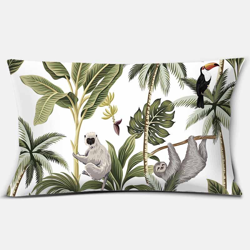 Модное растение Фламинго украшение дома автомобильный диван наволочка 30 см * 50 см