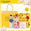 Набор из двух кремов для рук L'OCCITANE и мыла «Цветущая вишня»