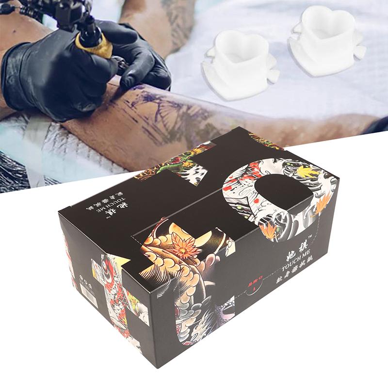 100Pcs Disposable Tattoo Towel Paper Tattoo Wipe Paper Disposable Strong Water Absorption Tattoo Skin Cleansing Towel Tissue