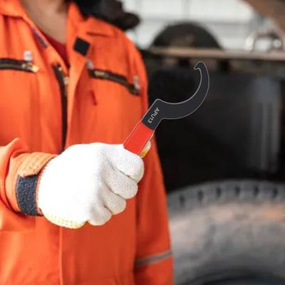 6 шт., койловеры, гаечные ключи, нержавеющие, устойчивые к коррозии, регулируемые удары, C-образный гаечный ключ, крюк, инструменты