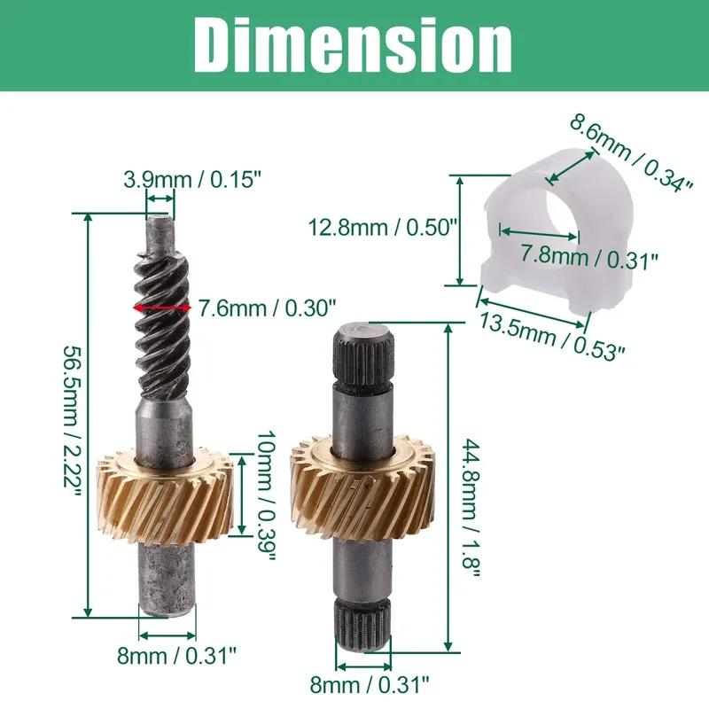 1set Convertible Top Latch Motor Gear Repair Kit for BMW E36 E46 E64 93-05 Convertible 67618370816 Auto Accessories