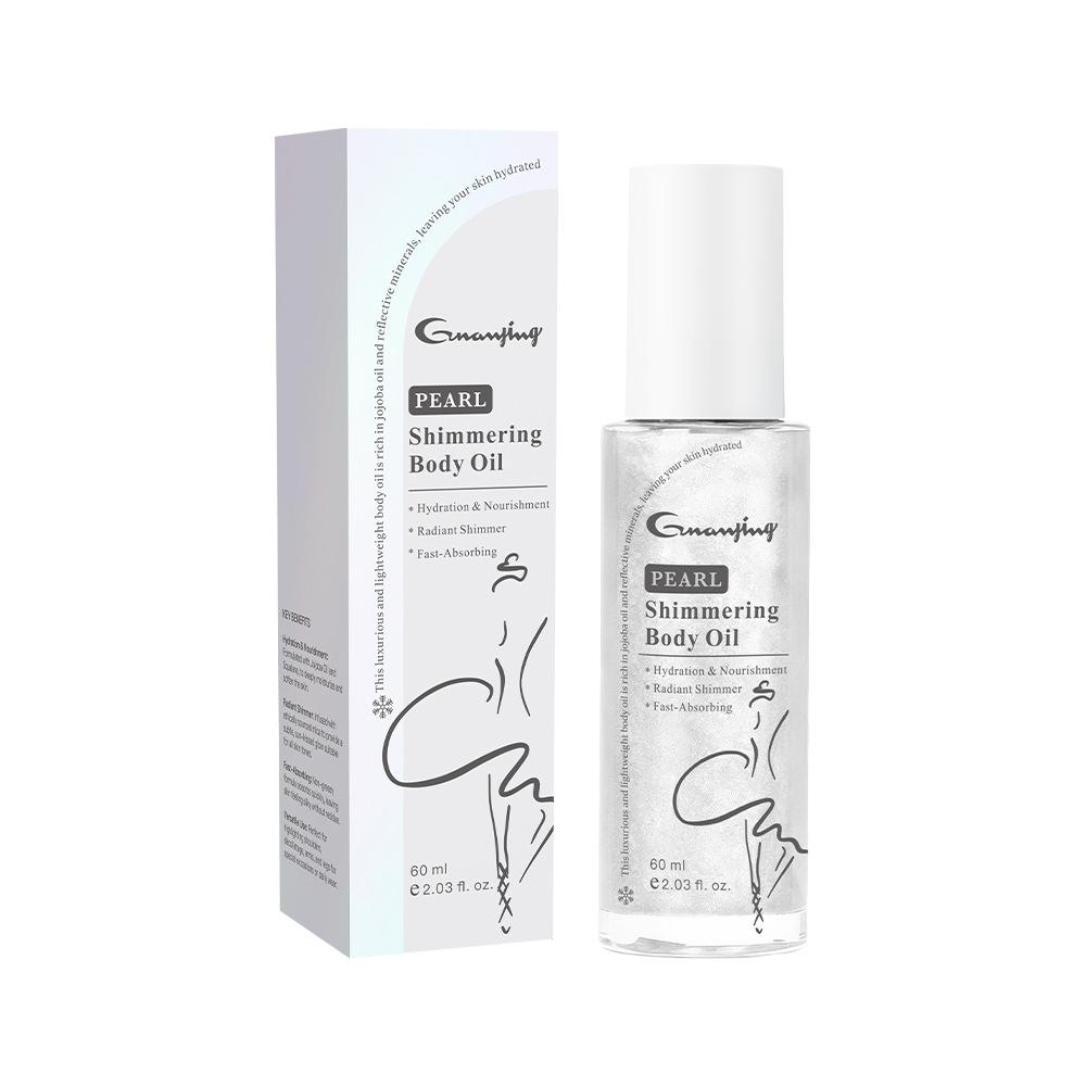 Сияющее масло для тела с хайлайтером Glow Liquid Быстро впитывающее увлажняющее масло для тела для загара без солнца и сияния кожи