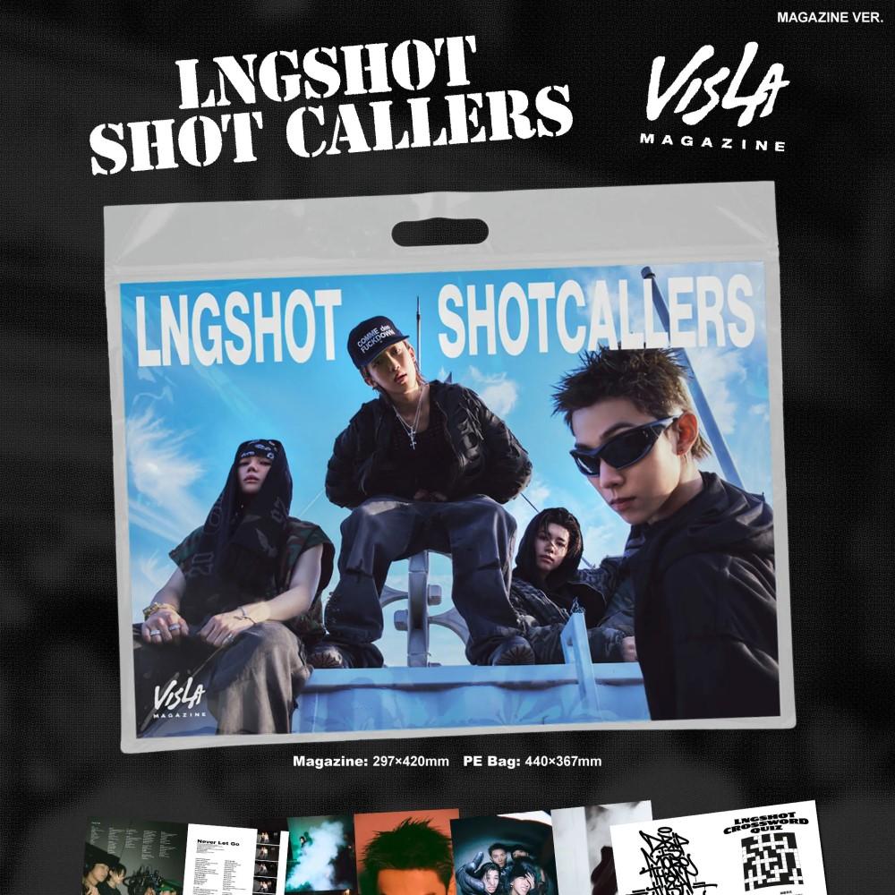 LNGSHOT - Мини-альбом Shot Callers (Журнальная версия) с эксклюзивной упаковкой и иллюстрациями