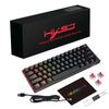 61 Key Wired Mechanical Keyboard with Red Switch RGB Backlit Portable for Gaming Office