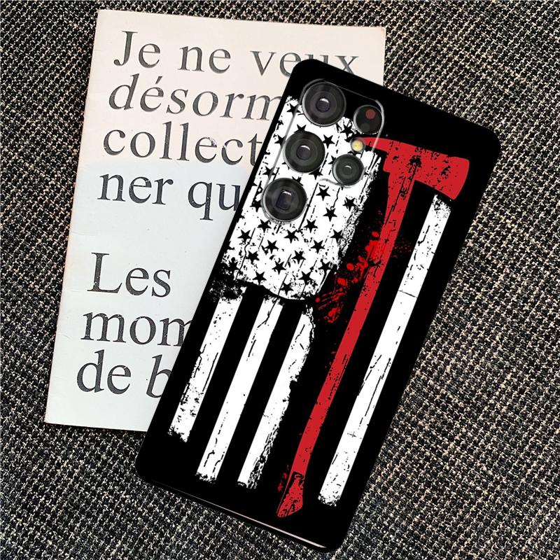 Чехол для телефона Firefighter Heroes Fireman для Samsung Galaxy S24 Ultra S22 S23 Plus S20 S21 FE S8 S9 S10 Note 10 20 Ultra