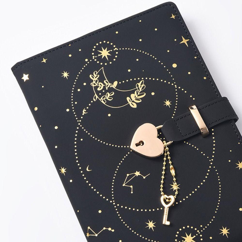 Блокнот с замком-ключом и паролем для офиса, дневника, путевого журнала, школьных принадлежностей