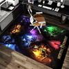1pc Mortal Kombat Scorpion Sub-Zero Smoke Raiden Office Chair Mat - Anime Cartoon Design, Non-Slip Carpet for Home Decor, Suitable for All Seasons.Y05