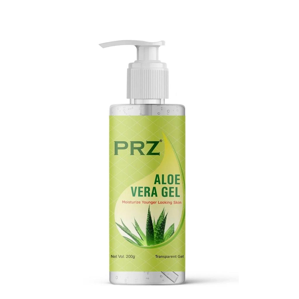 PRZ Aloe Vera Gel For Moisturise Skin And Strong Hair 200gm
